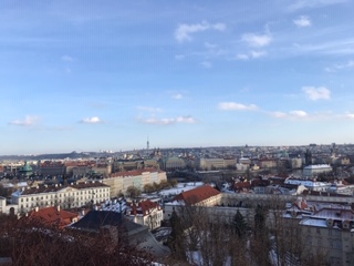 View over the river